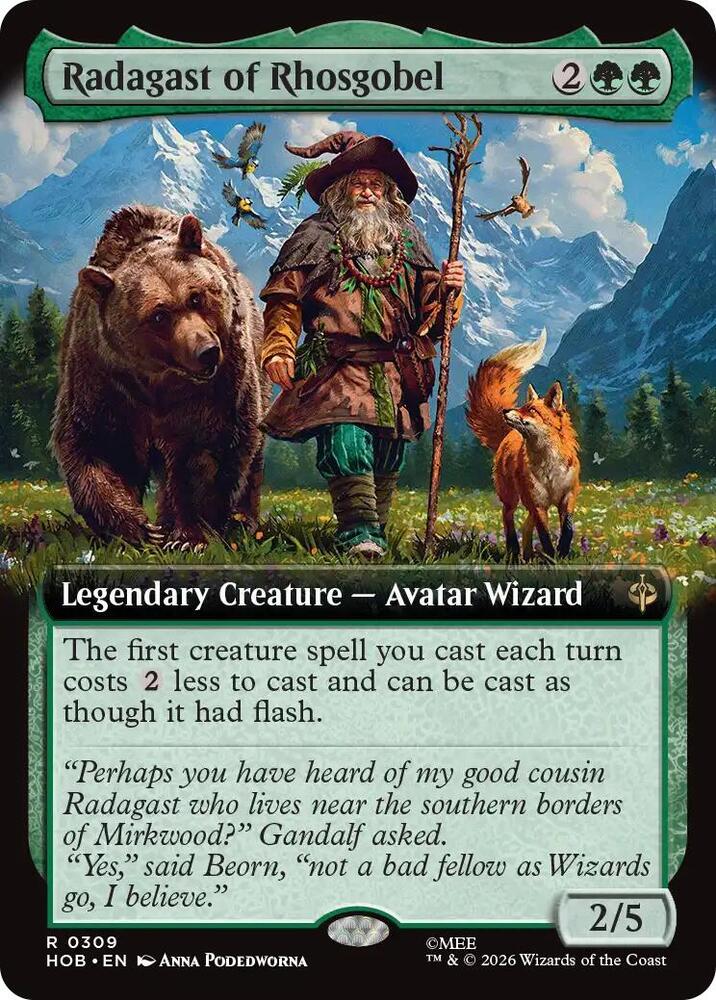 Radagast of Rhosgobel (Extended Art) (309) [The Hobbit]