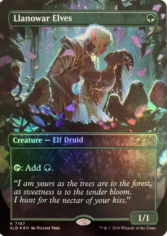 Llanowar Elves (7167) [Secret Lair Drop]