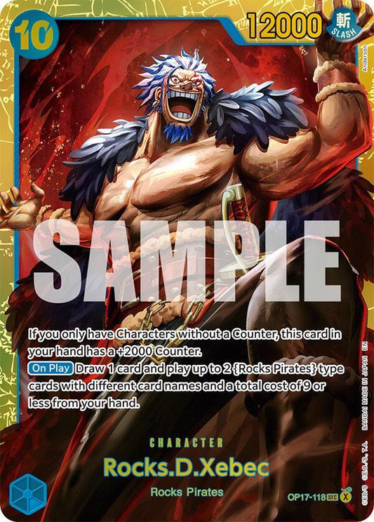Rocks.D.Xebec (OP17-118) [The World's Strongest Warriors]