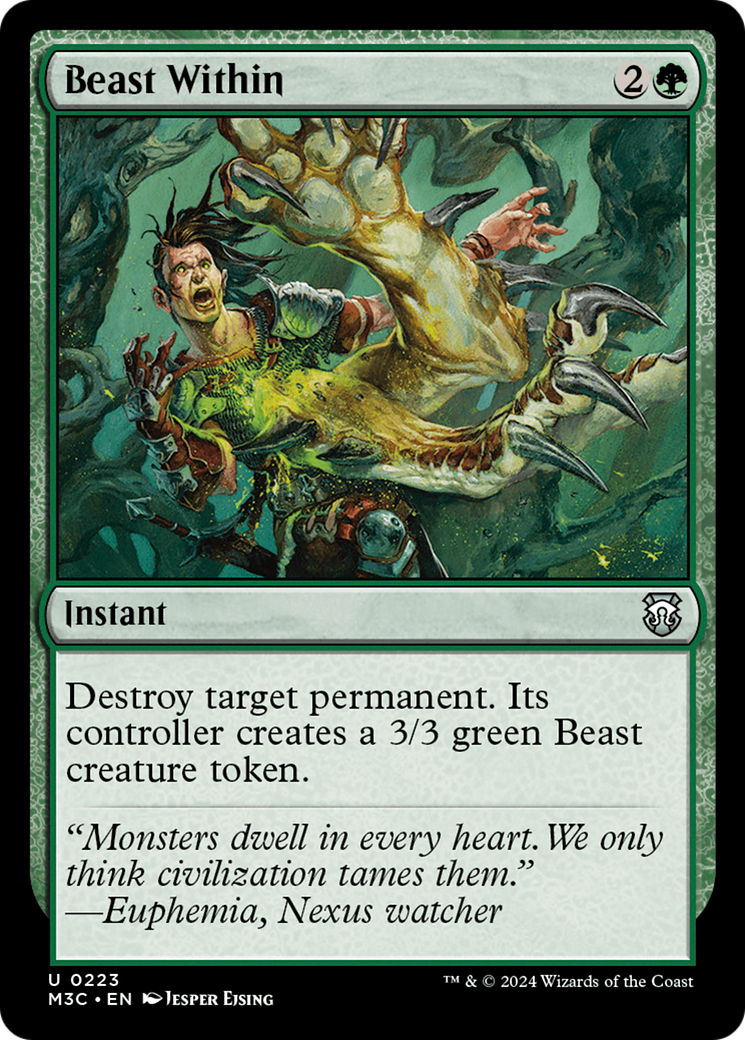 Beast Within (M3C-223) - Modern Horizons 3 Commander Foil