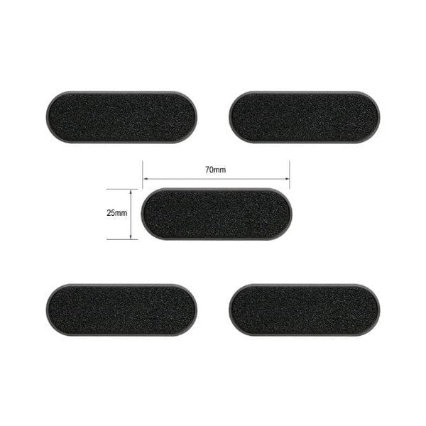 Citadel Oval Bases 70x25mm ( Bike Bases )