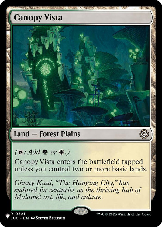 Canopy Vista (LCC) (321) [The List]