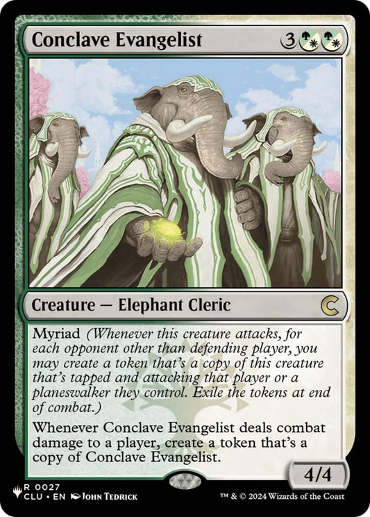 Conclave Evangelist (27) [The List]