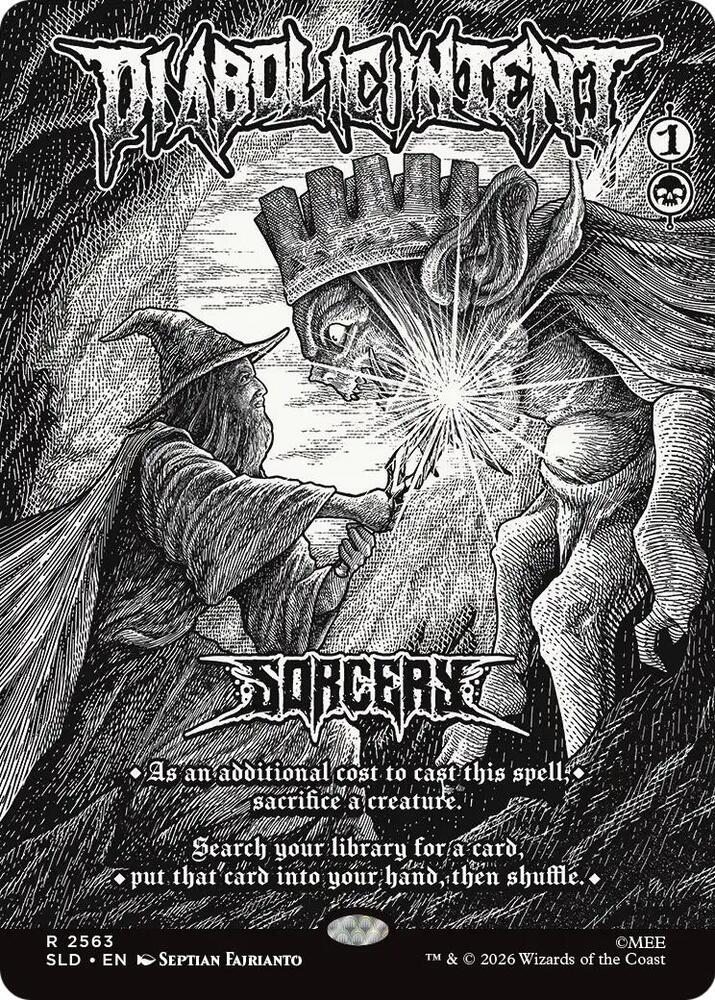 Diabolic Intent (2563) [Secret Lair Drop]