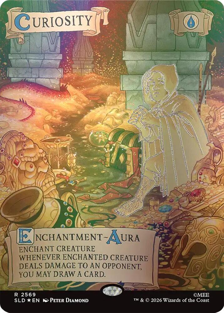 Curiosity (2569) (Out Of Sight Foil) [Secret Lair Drop]