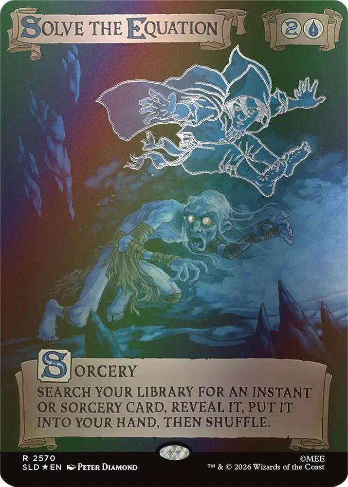 Solve the Equation (2570) (Out Of Sight Foil) [Secret Lair Drop]