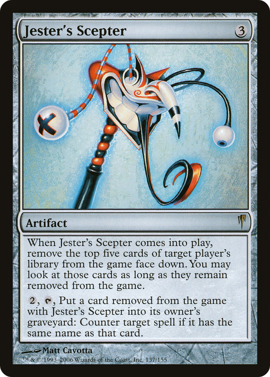Jester's Scepter [Coldsnap]
