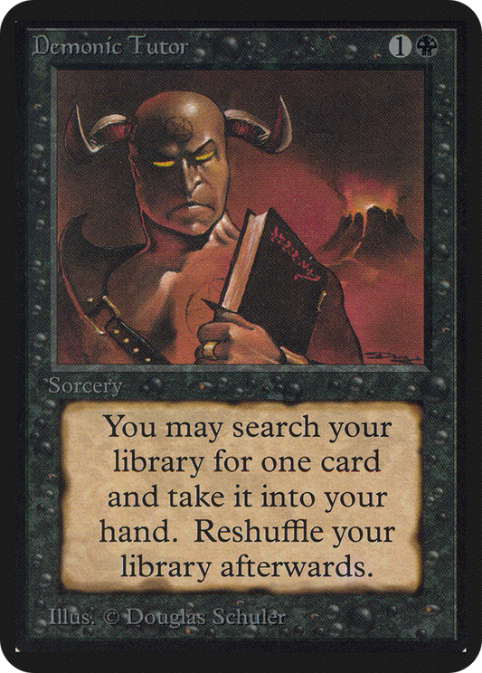 Demonic Tutor [Limited Edition Alpha]