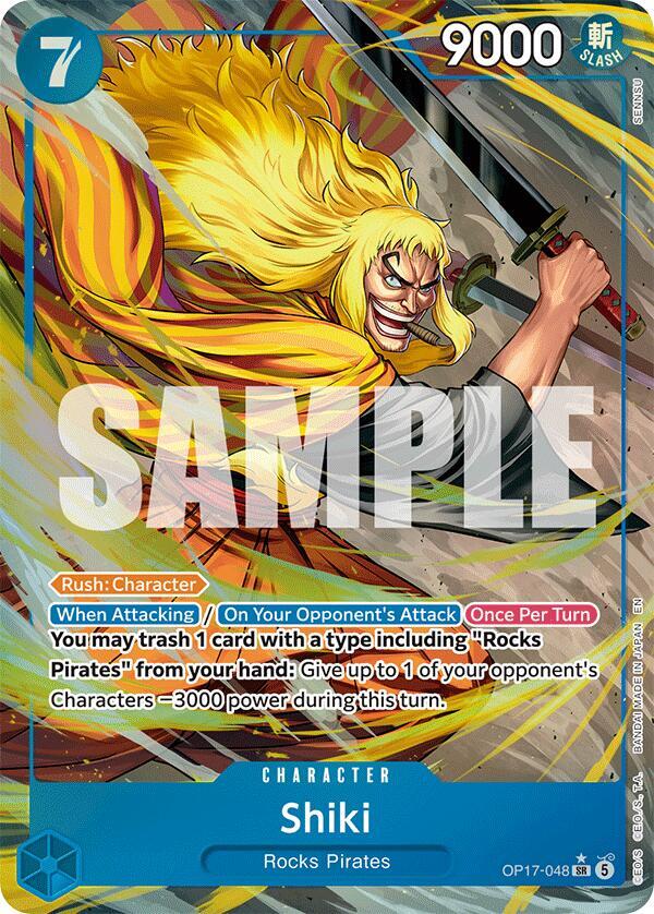 Shiki (048) (Alternate Art) (OP17-048) [The World's Strongest Warriors]