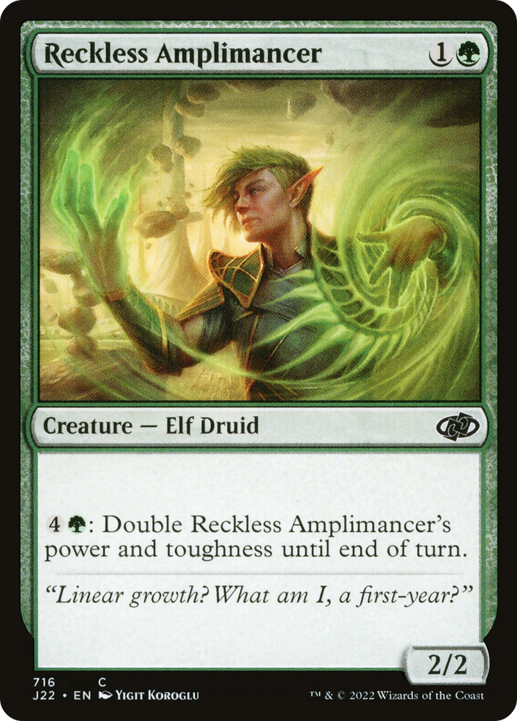 Reckless Amplimancer [Jumpstart 2022]