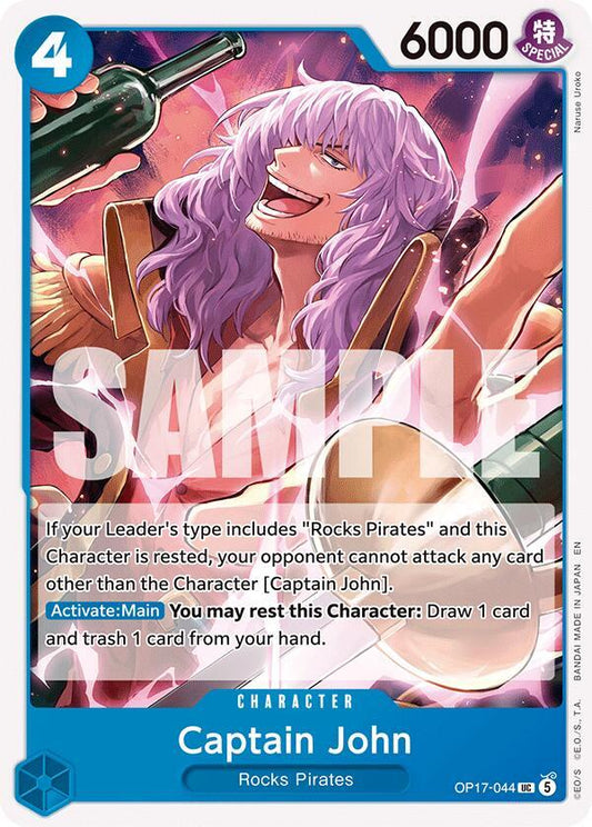 Captain John (OP17-044) [The World's Strongest Warriors]