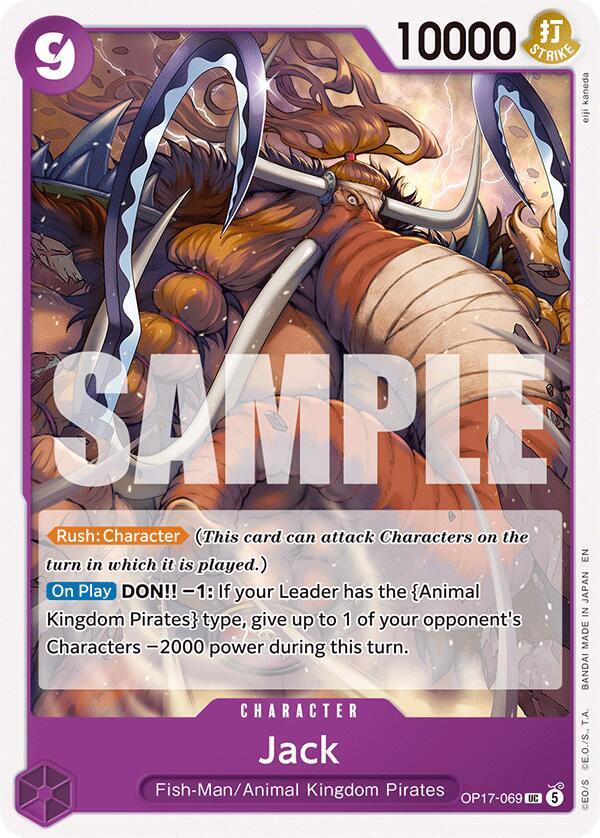 Jack (OP17-069) [The World's Strongest Warriors]