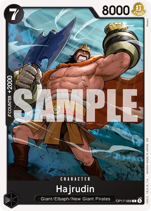 Hajrudin (OP17-088) [The World's Strongest Warriors]