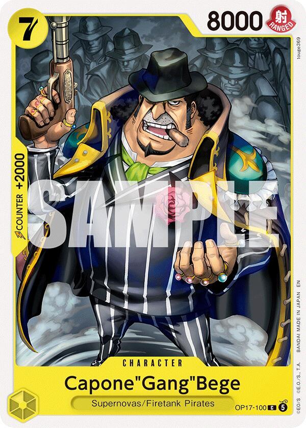 Capone"Gang"Bege (OP17-100) [The World's Strongest Warriors]