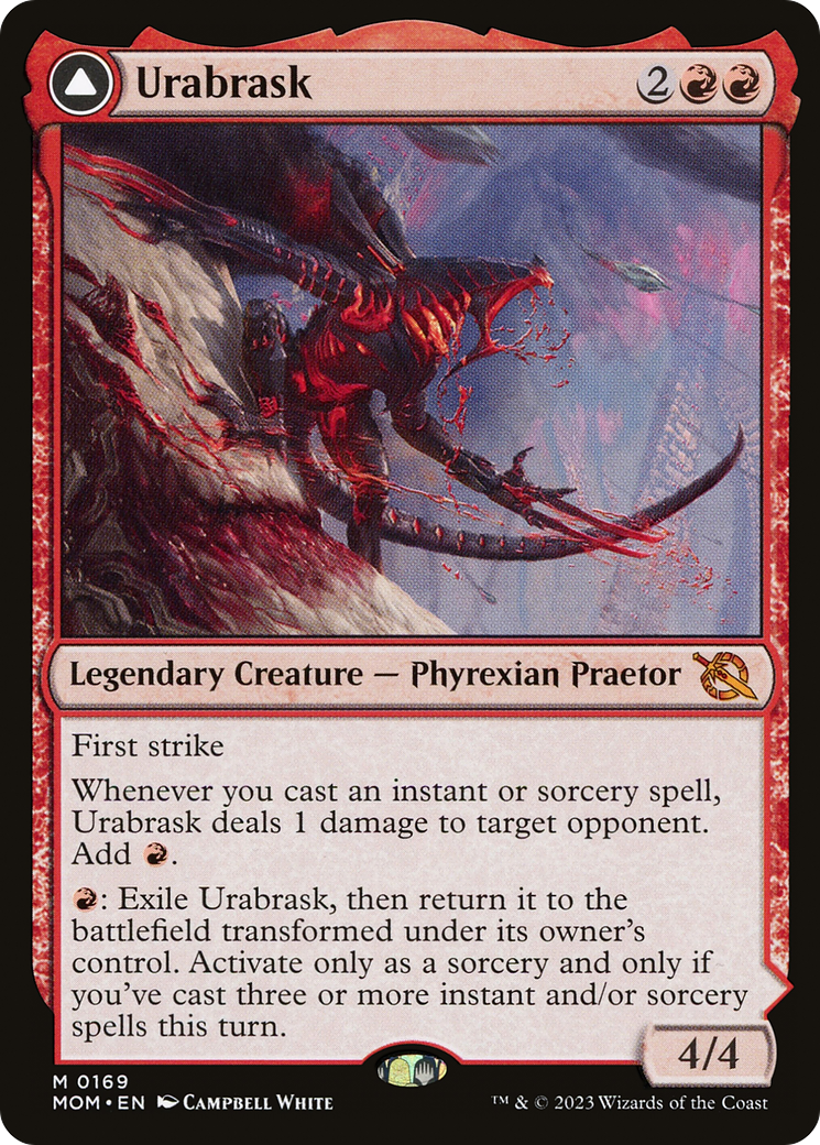Urabrask // The Great Work (MOM-169) - March of the Machine Foil