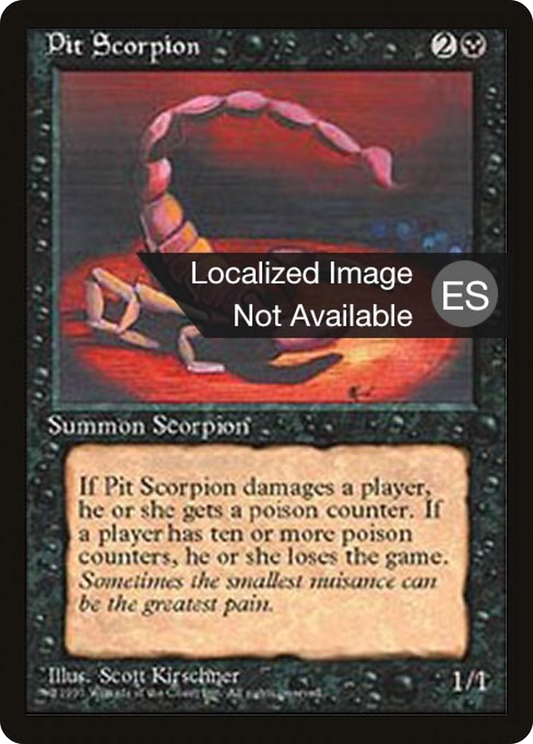 Pit Scorpion [Fourth Edition Foreign Black Border]