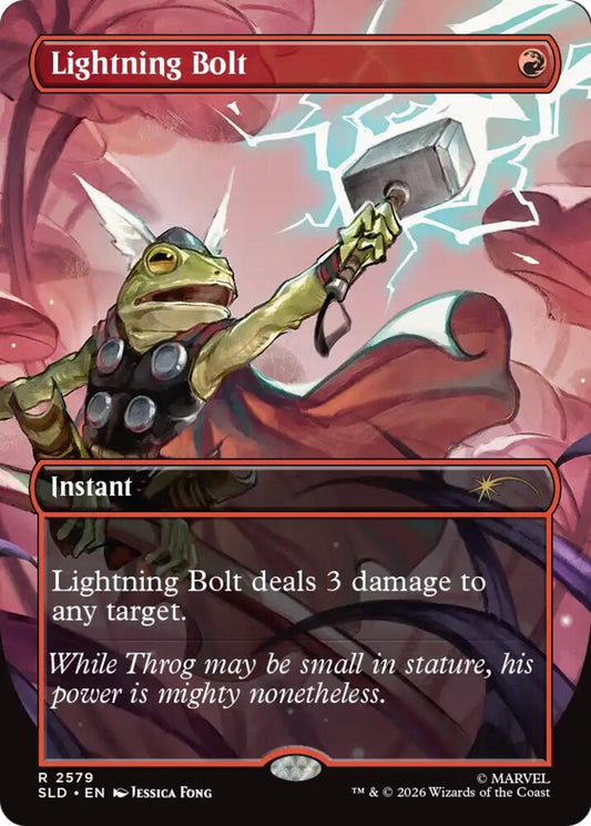 Lightning Bolt (2579) [Secret Lair Drop]