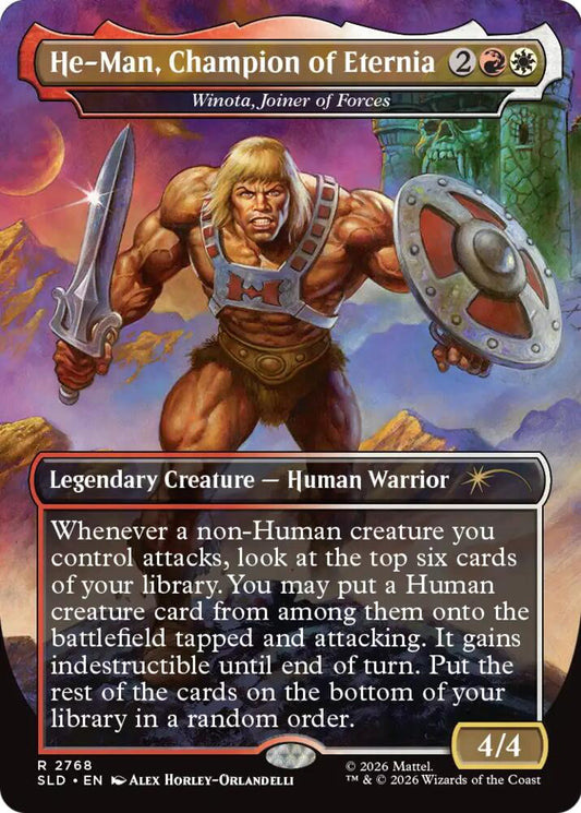 He-Man, Champion of Eternia - Winota, Joiner of Forces (2768) [Secret Lair Drop]