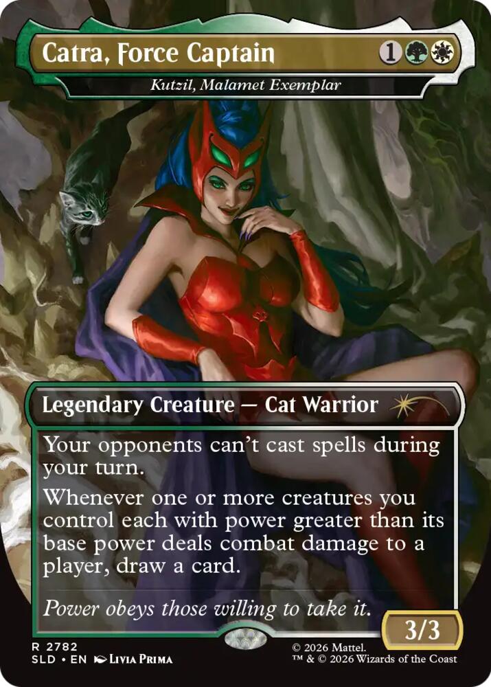 Catra, Force Captain - Kutzil, Malamet Exemplar (2782) [Secret Lair Drop]