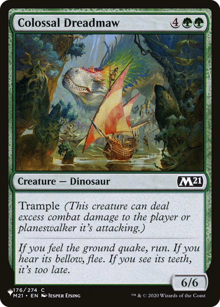 Colossal Dreadmaw (M21) (176) [The List]