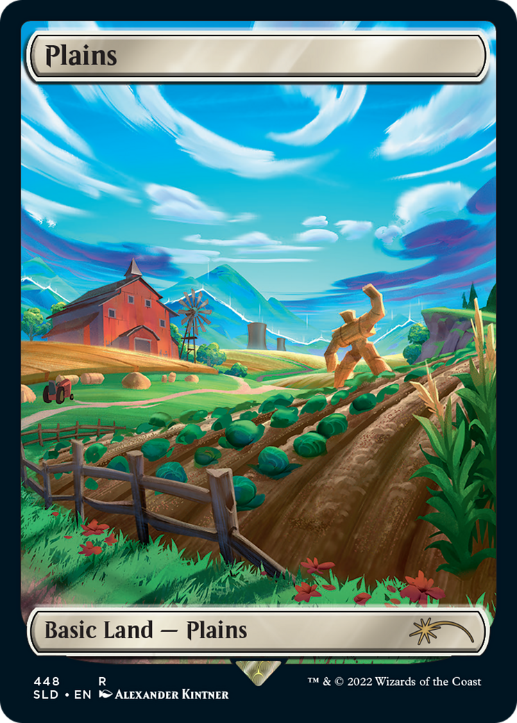 Plains (SLD-448) - Secret Lair Drop: (Full Art)