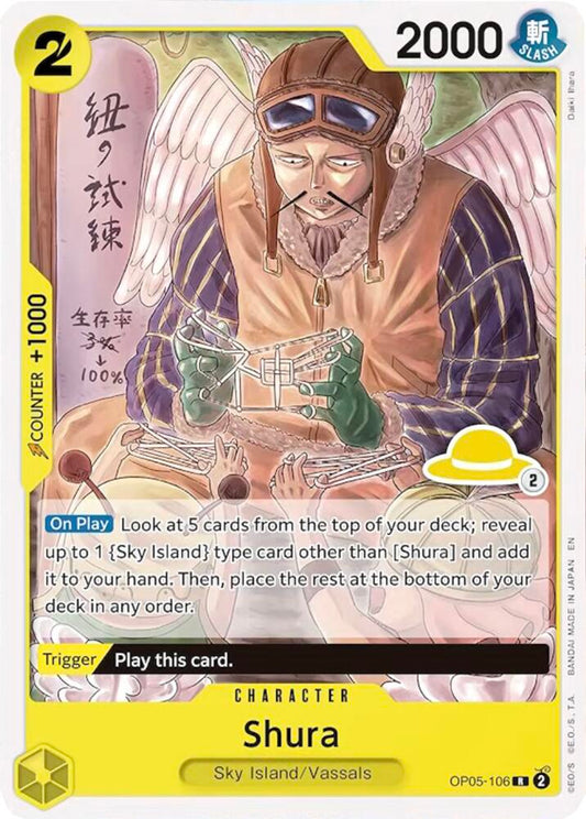 Shura (Luffy Deck) (OP05-106) [Set Sail Deck Set]
