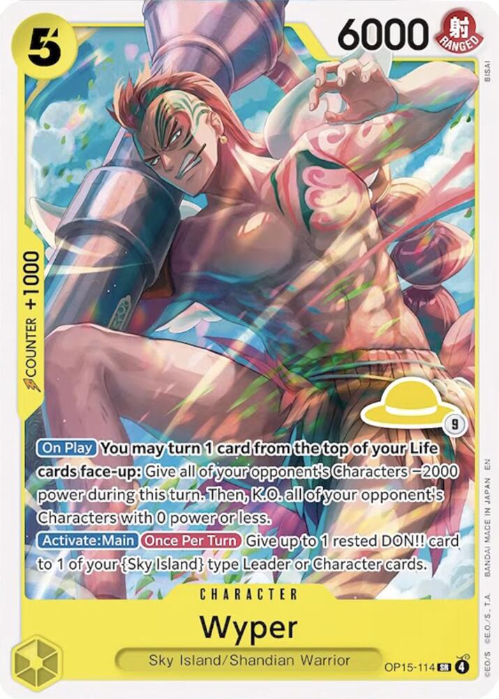 Wyper (Luffy Deck) (OP15-114) [Set Sail Deck Set]