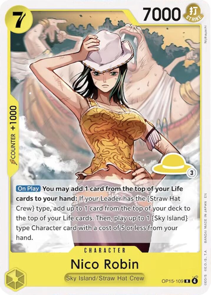 Nico Robin (Luffy Deck) (OP15-109) [Set Sail Deck Set]