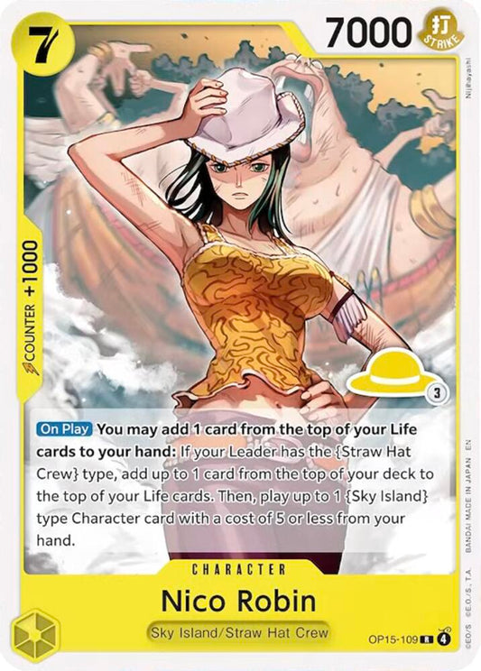 Nico Robin (Luffy Deck) (OP15-109) [Set Sail Deck Set]