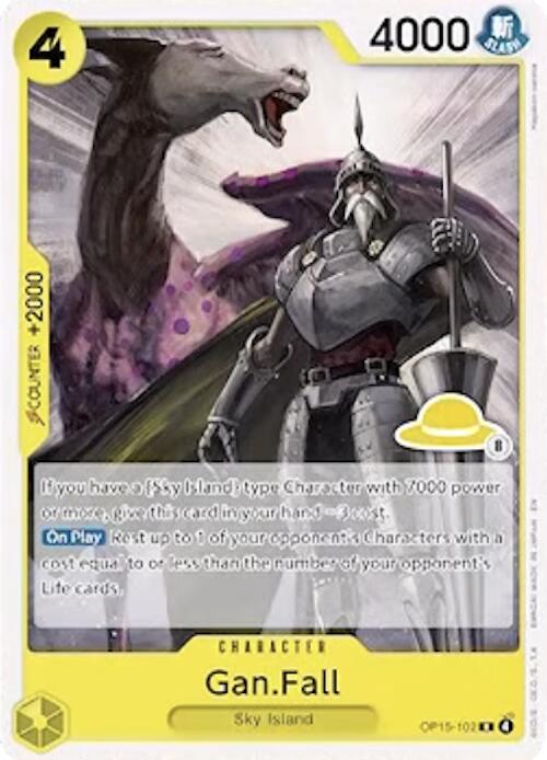 Gan.Fall (Luffy Deck) (OP15-102) [Set Sail Deck Set]