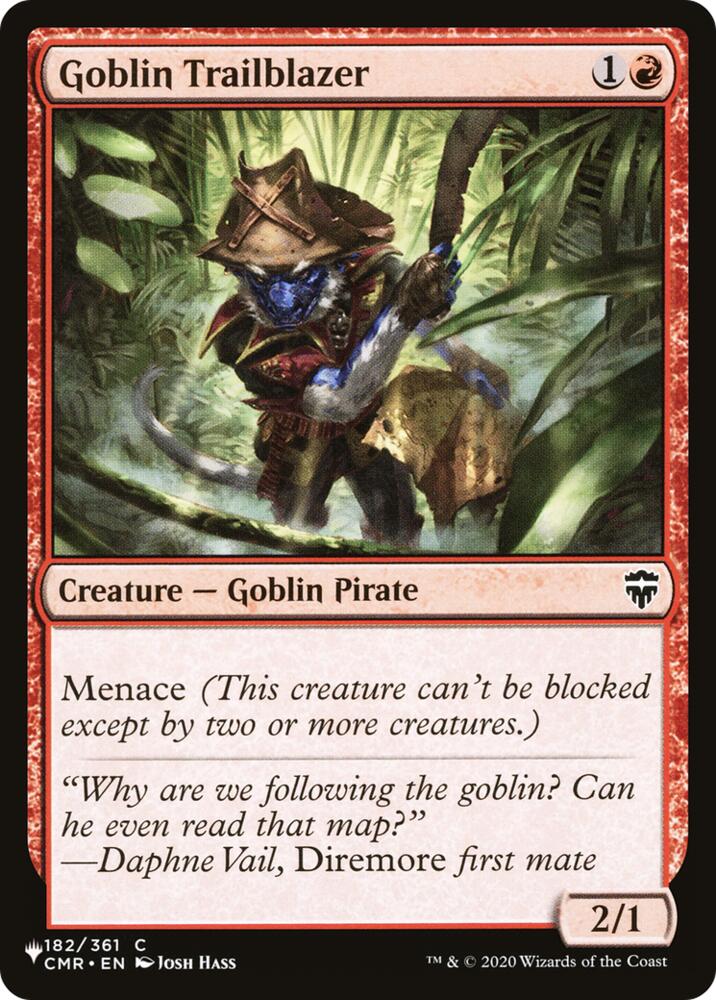 Goblin Trailblazer (182) [The List]