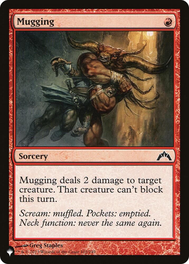 Mugging (102) [The List]