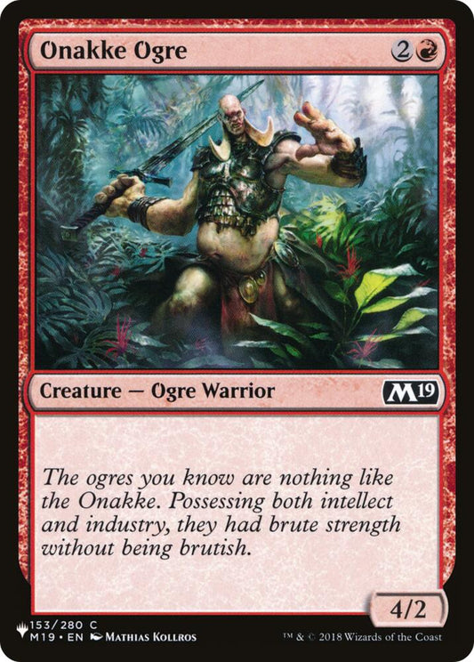 Onakke Ogre (153) [The List]