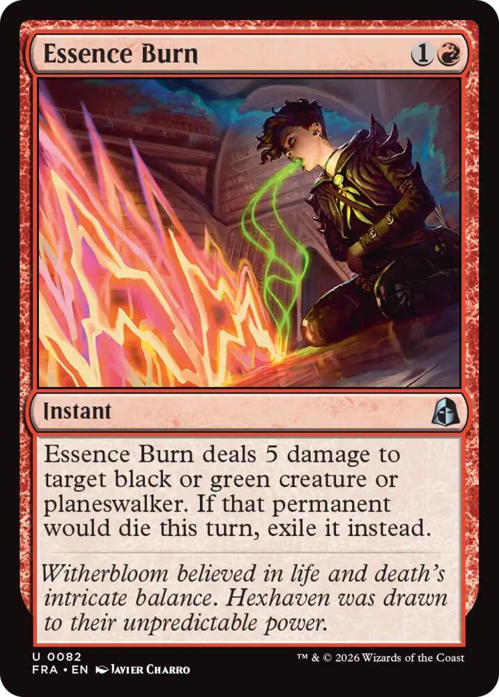 Essence Burn (82) [Reality Fracture]