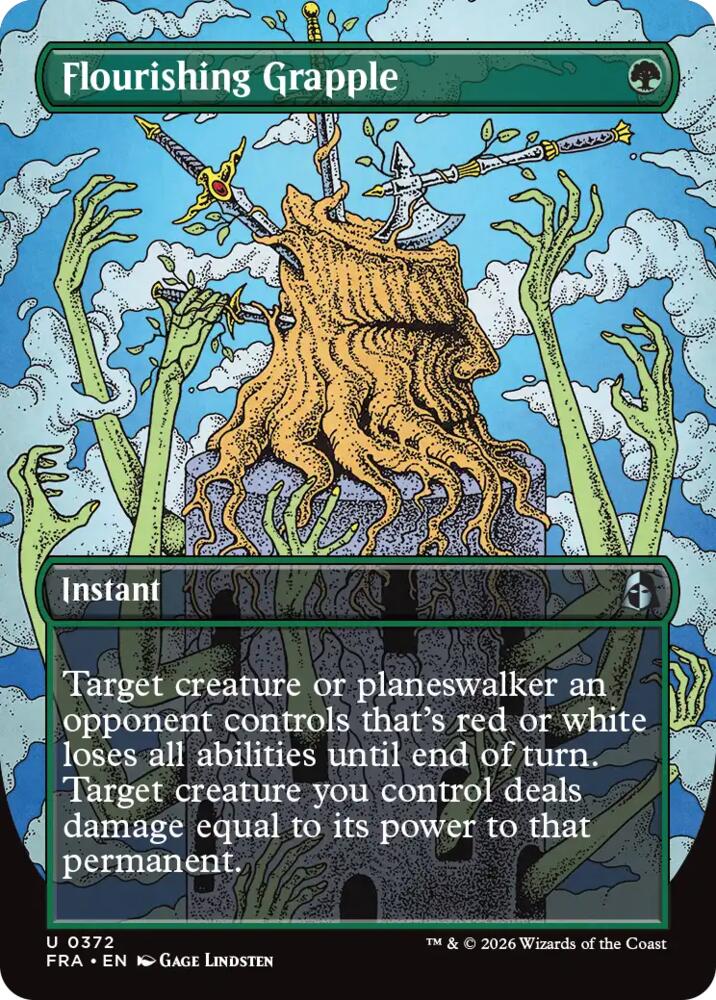 Flourishing Grapple (Borderless) (372) [Reality Fracture]