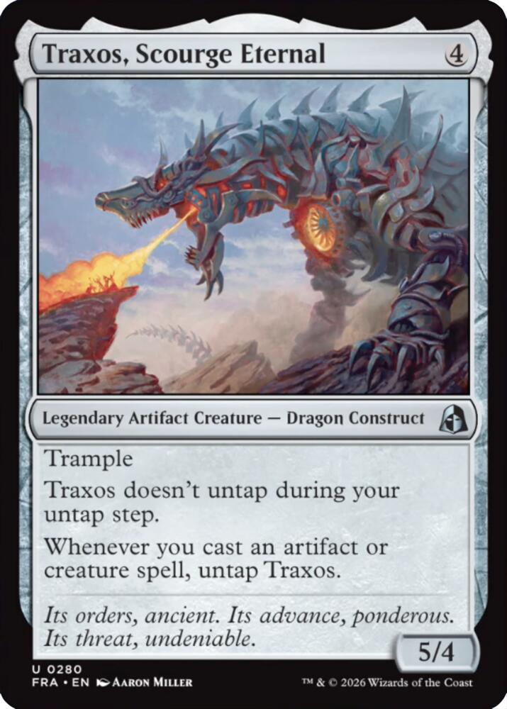 Traxos, Scourge Eternal (280) [Reality Fracture]