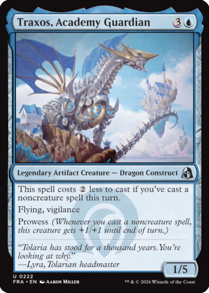Traxos, Academy Guardian (222) [Reality Fracture]
