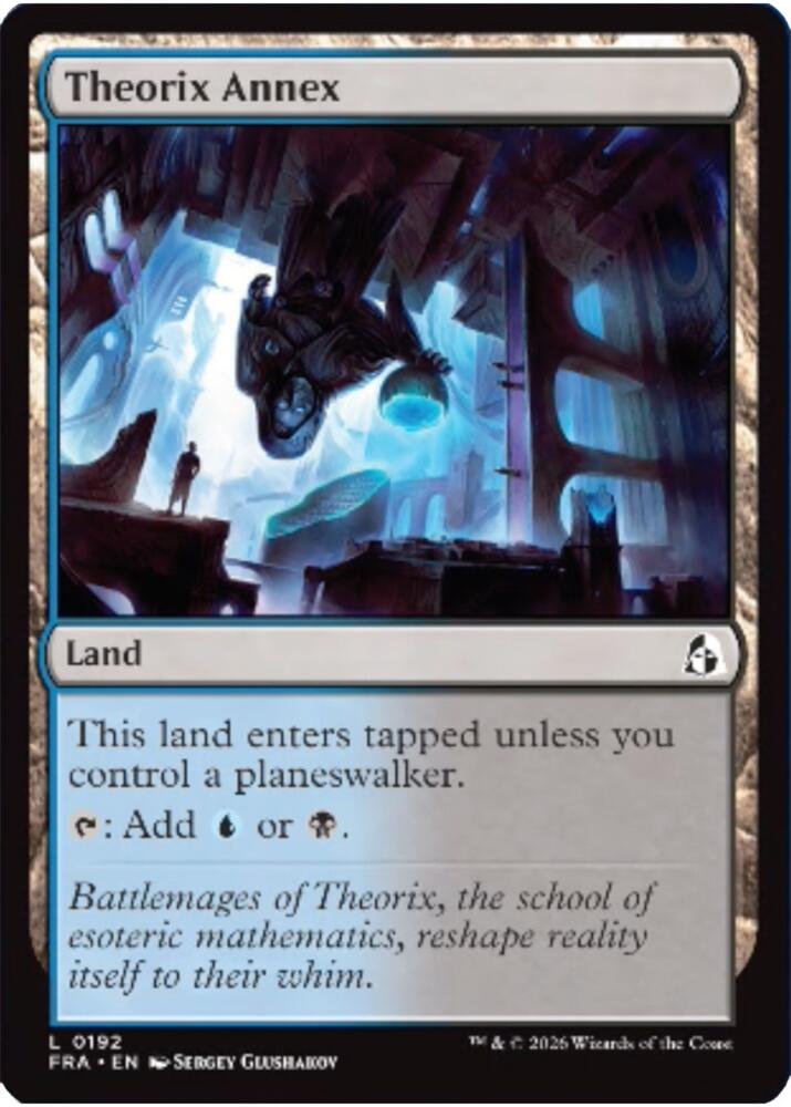Theorix Annex (192) [Reality Fracture]