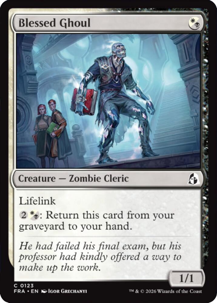Blessed Ghoul (123) [Reality Fracture]