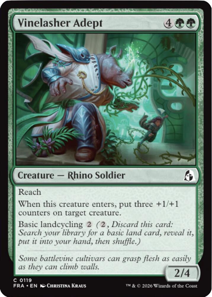 Vinelasher Adept (119) [Reality Fracture]