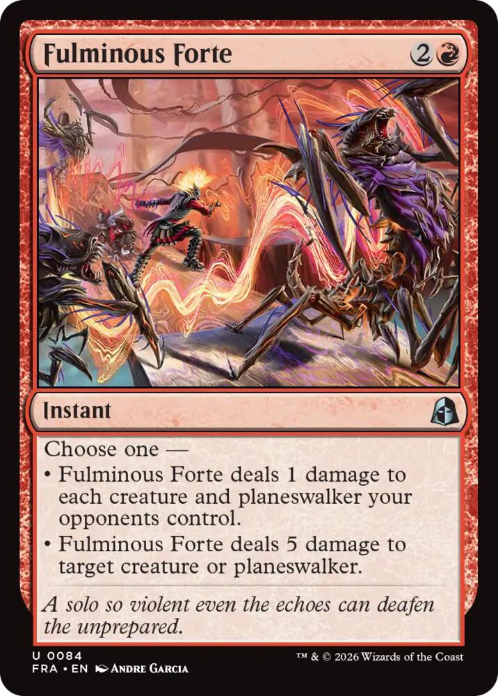 Fulminous Forte (84) [Reality Fracture]