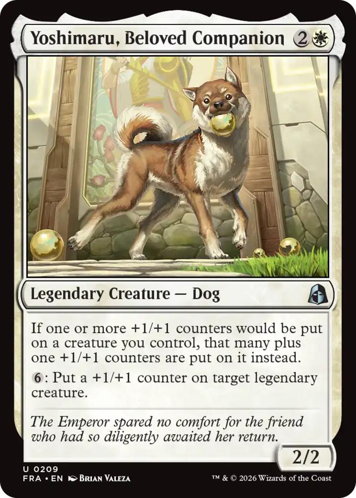 Yoshimaru, Beloved Companion (209) [Reality Fracture]