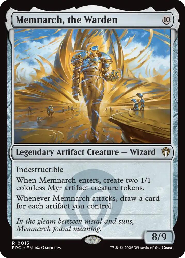 Memnarch, the Warden (15) [Reality Fracture Commander]