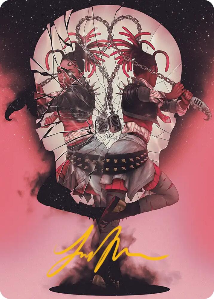 Face Yourself Art Card (Gold-Stamped Signature) (50) [Reality Fracture Art Series]
