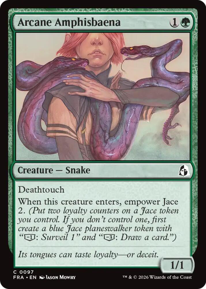 Arcane Amphisbaena (97) [Reality Fracture]
