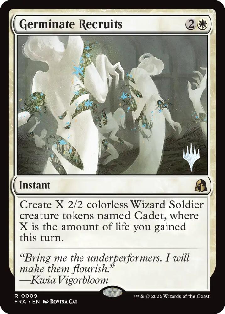 Germinate Recruits (9) [Reality Fracture Promos]