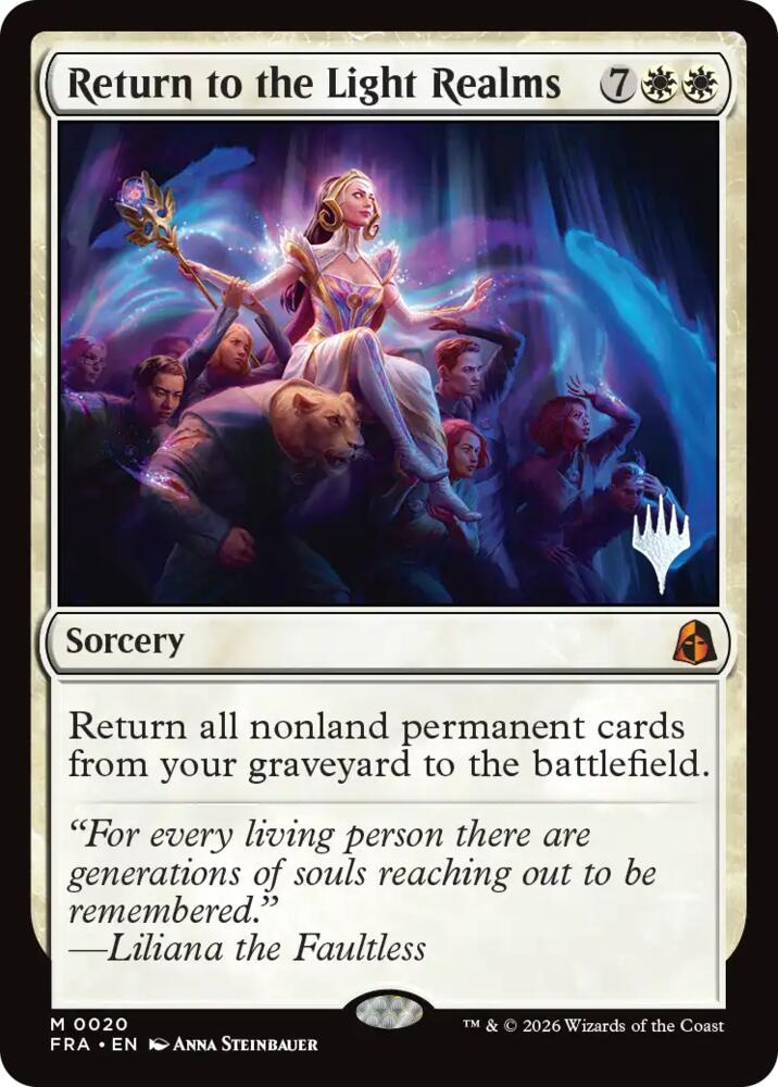 Return to the Light Realms (20) [Reality Fracture Promos]