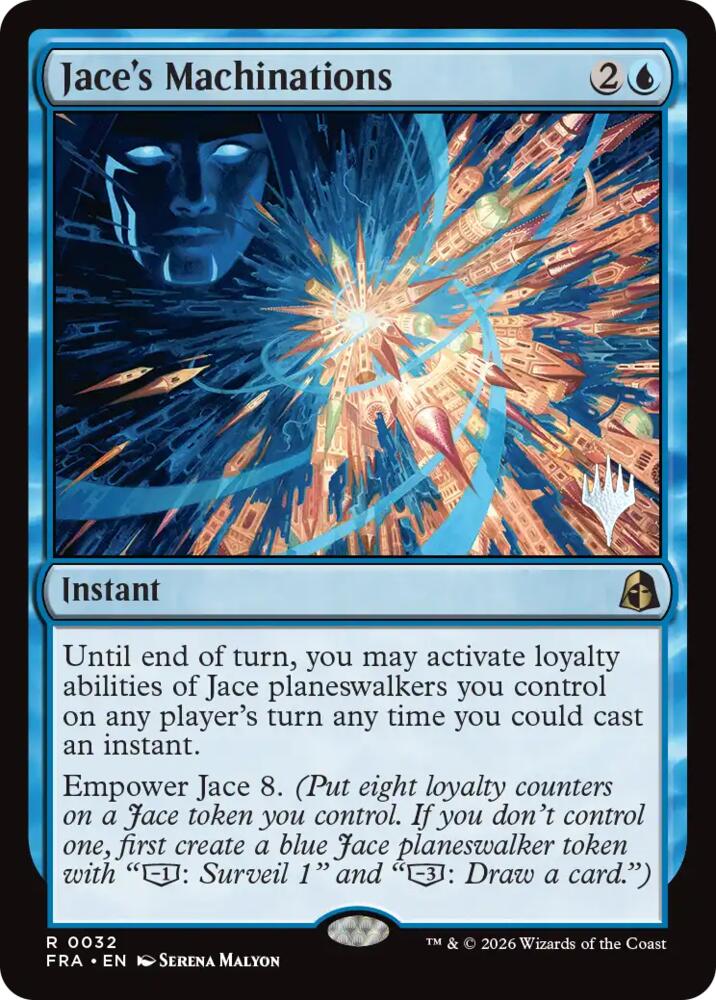 Jace's Machinations (32) [Reality Fracture Promos]