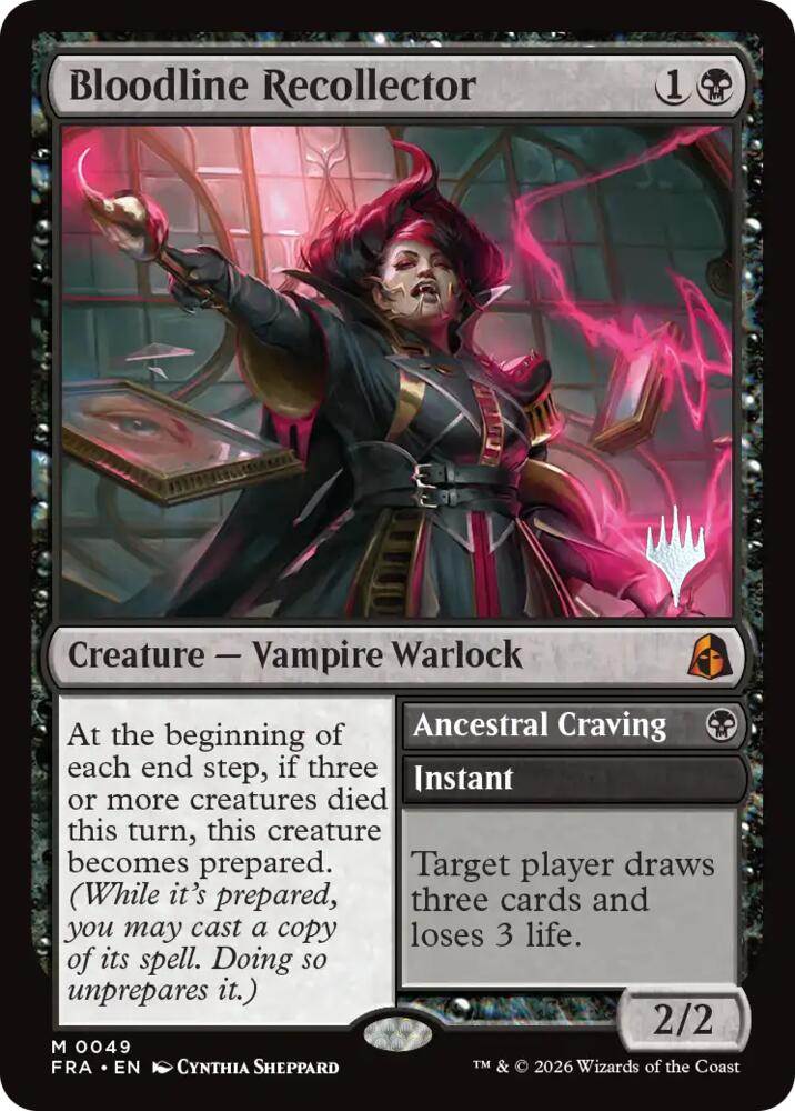 Bloodline Recollector (49) [Reality Fracture Promos]