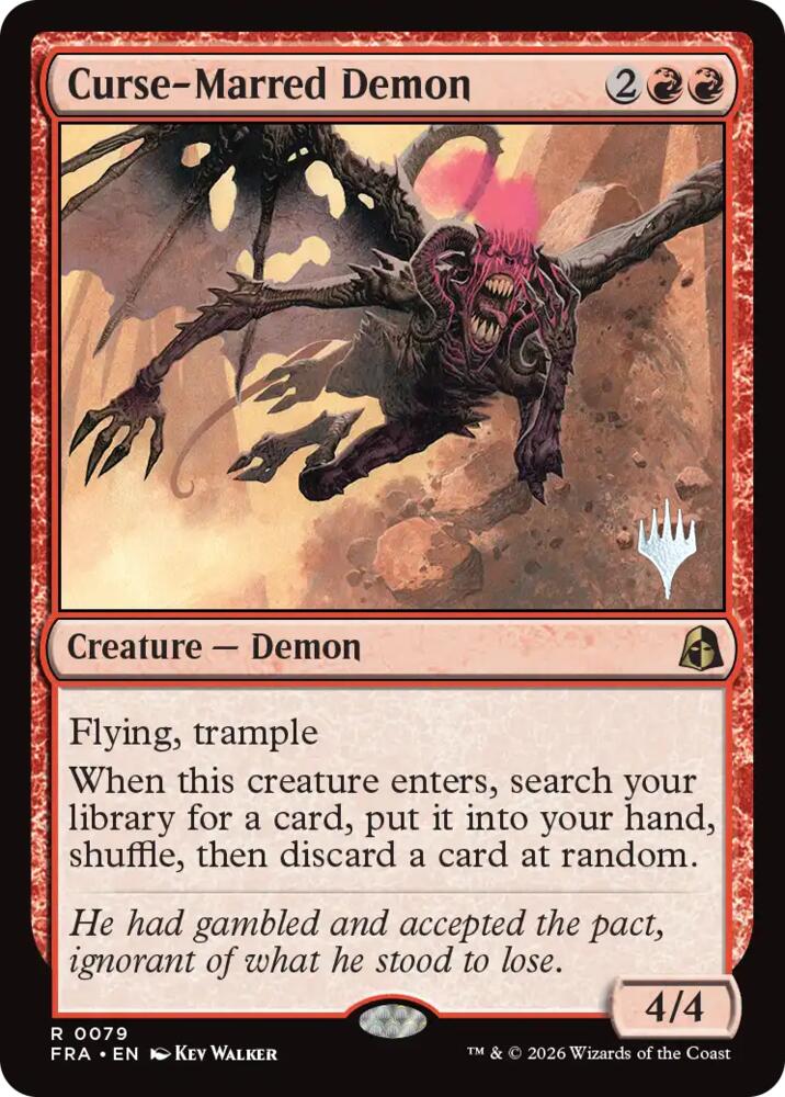 Curse-Marred Demon (79) [Reality Fracture Promos]